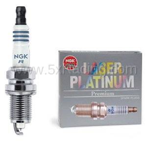 Box of 4 Mazda Miata NGK Laser Platinum Spark Plugs - Image 1