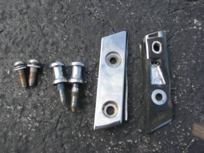 Used Set of Frankenstein Bolts with plates / hardware - FREE SHIPPING - Image 1