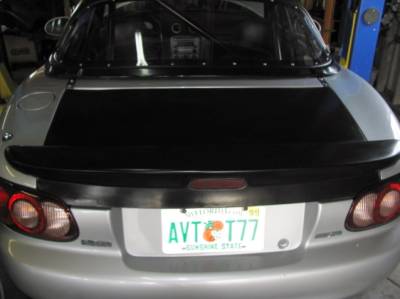 New Light Weight '99 - '05 Miata MazdaSpeed Rear Trunk Lid and Spoiler - Image 1