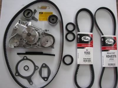New '90-'93 Mazda Miata Premium Timing Belt & Water Pump Replacement Kit (Gates and OEM) - Image 1