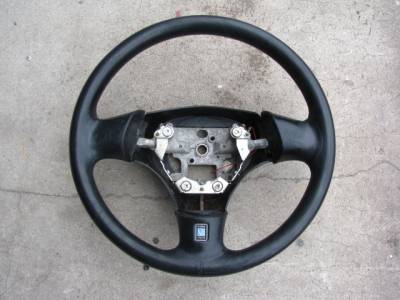 '01-'05 Miata Leather Steering Wheel, No Airbag - Image 1
