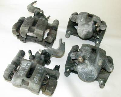 '99-05' Miata used parts (NB) - Suspension, Chassis, Steering, Brakes - 1.6 to 1.8 Caliper Upgrade (Full Set '94-'05 Calipers with Brackets)