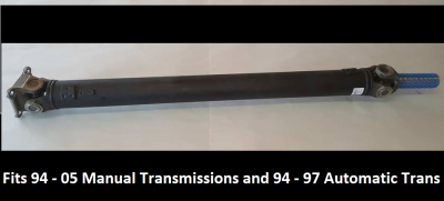 '94 - '05 Brand New Replacement Drive shaft (94 - 05 manual, 94 - 97 automatic) - 936-251 - Image 2