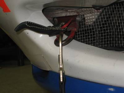 1990-2005 Miata Tow Hook - Lightweight Front Version - Image 2