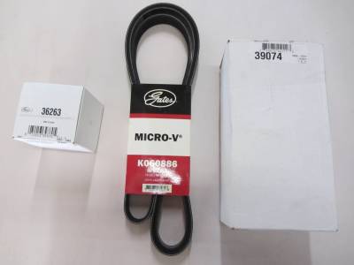 New '09 - '15 NC Mazda Miata Gates Accessory Belt Drive Kit, Automatic trans & AC - Image 3