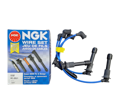 NGK OEM Replacement Spark Plug Wires for 1990-2000 Mazda Miata, NGK 9160 - Image 2