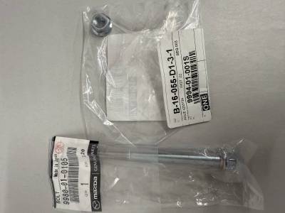 '90 -'93 OEM Mazda Miata lower alternator bolt and nut - 9980-01-0105/9994-01-001S - Image 2