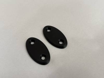 90'-05' Mazda Miata Sun visor delete plate set