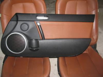 Miata 2006+ - Body, Internal Inc. Seats, Dash, AC, Tops - NC Tan Door Panels, Pair